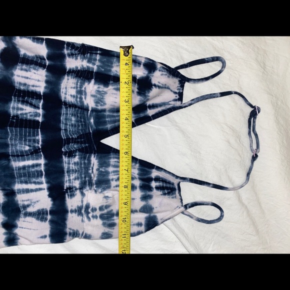 Tie Dye Open Back Romper - Picture 3 of 8